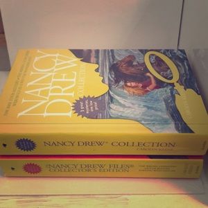 2 Nancy Drew Files Books - 3 in 1 Collections
